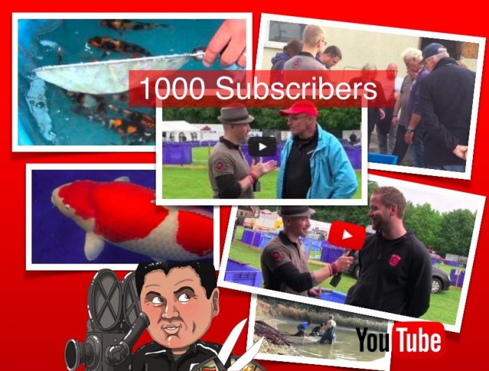 KoiQuestion bereikt 1000 abonnees op Youtube