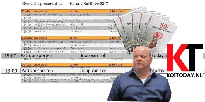 Lezingen HKS: Joop van Tol vertelt over patronen