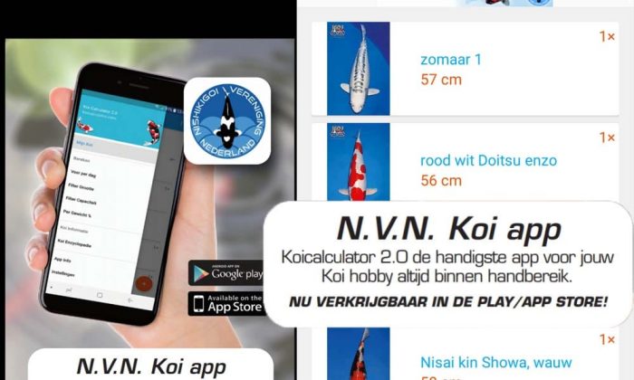 De (ver)nieuw(d)e NVN koi app