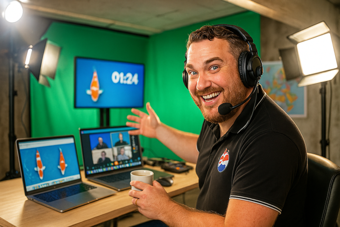 Interview Roy van den Berghe - afbeelding gemaakt met ai